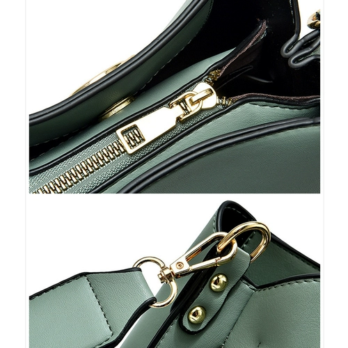 Небольшая сумка, сумка через плечо, летняя вместительная и большая сумка на одно плечо, коллекция 2023, из натуральной кожи, трехслойная вуаль