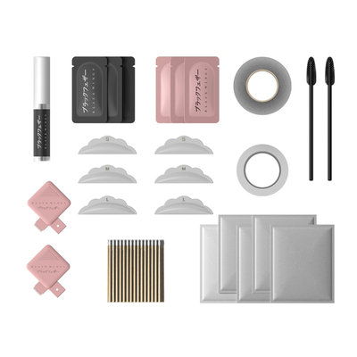 黑之羽日本角蛋白翘睫术翘睫烫睫毛卷翘冷热胶水清洁剂增长体验装