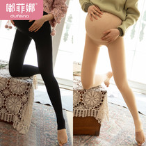 Pregnant women leggings stockings spring and autumn thin anti-hook belly adjustable bottomed socks pregnant womens joint socks autumn