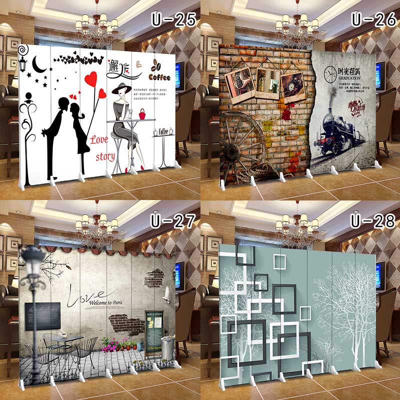 Bán chạy nhất màn hình gấp vách ngăn hiên phòng khách phòng ngủ 3D thời trang tường đơn giản nam và nữ YY neo phát sóng trực tiếp - Màn hình / Cửa sổ vách trang trí phòng khách