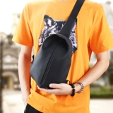 Мужская нагрудная сумка, дорожный ремешок для сумки для отдыха на одно плечо, спортивный рюкзак, в корейском стиле