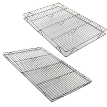 Stainless steel pork rack and coarse vegetable market stall selling meat Taiwan commercial storage rack cold grid rack
