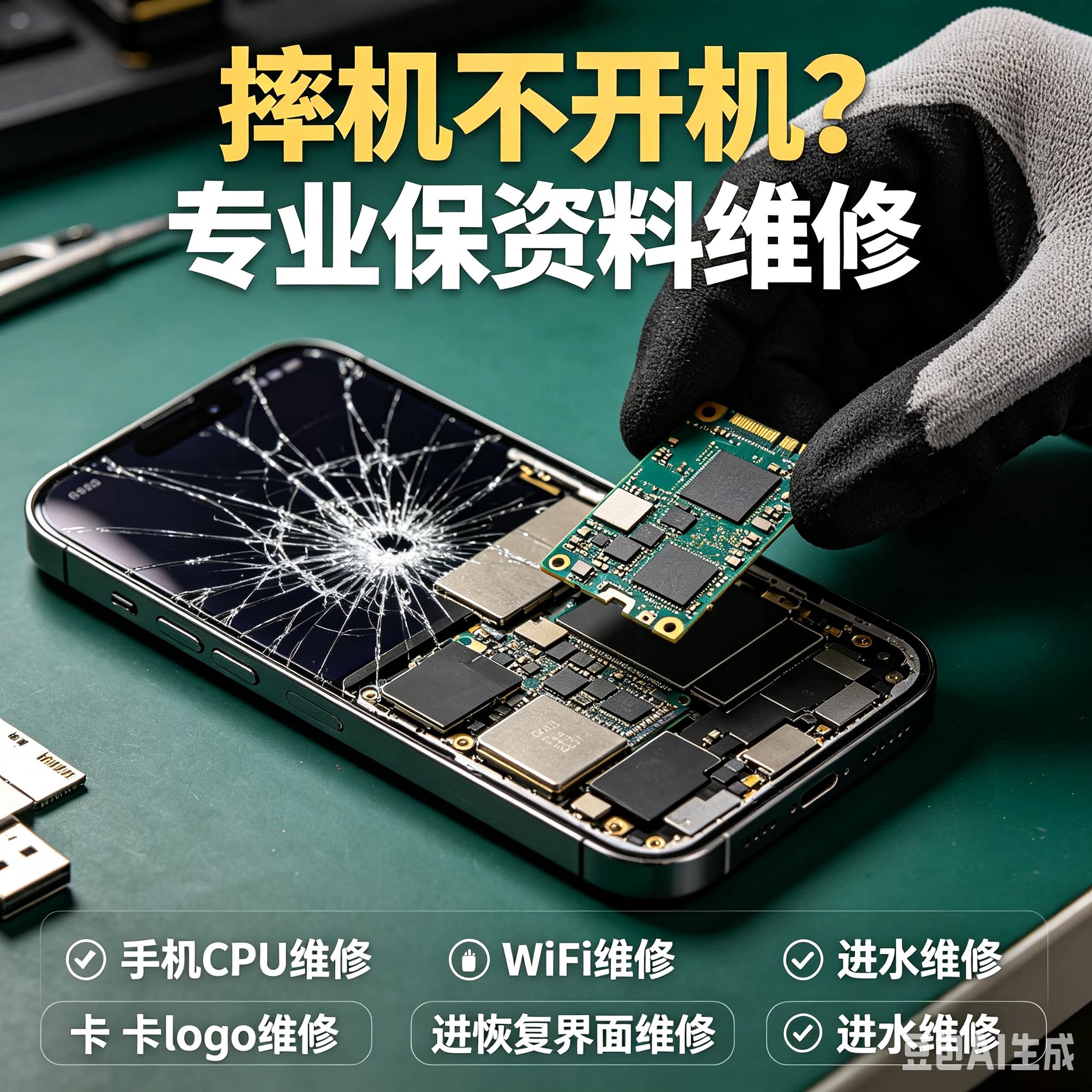 华为手机频繁死机?别急着换新,CPU虚焊修复的真相与成本阈值_手机用品_淘宝数码网