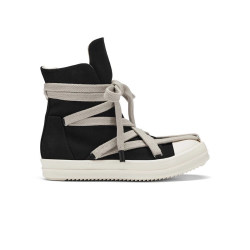 RickOwens 하이탑 캔버스 슈즈 커플 캐주얼 슈즈