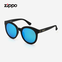 zippo net red round frame retro driving reflective sunglasses male and female sunglasses polarized anti-UV 11020