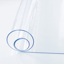 Transparent soft plastic glass PVC waterproof oil Anti-scalding table cloth pad full roll 10 meters 5 meters crystal plate thick plastic