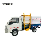 Weijie Master Electric четыре колеса бочкообразного мусоровочного грузовика.