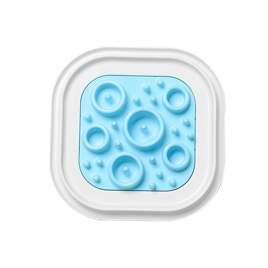 Dog anti-choking bowl, slow food bowl, dog food bowl, pet rice bowl, Labrador golden retriever pet supplies for large and small dogs