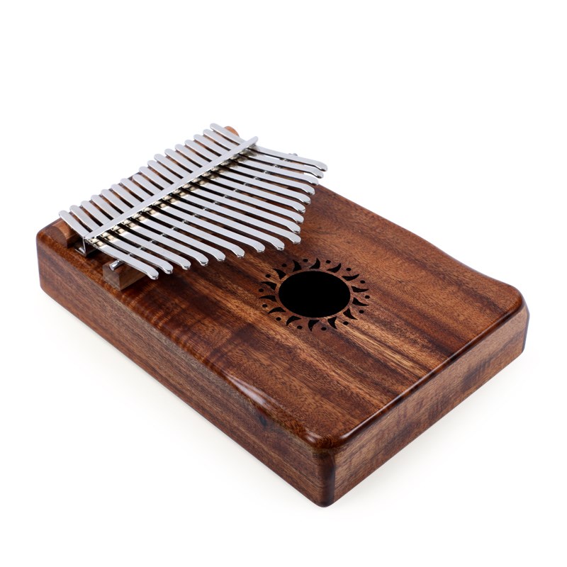 Đàn piano ngón tay cái Kalimbaqin 17 âm thanh 10 giai điệu cho người mới bắt đầu chơi đàn piano kalimba - Nhạc cụ phương Tây đàn morris