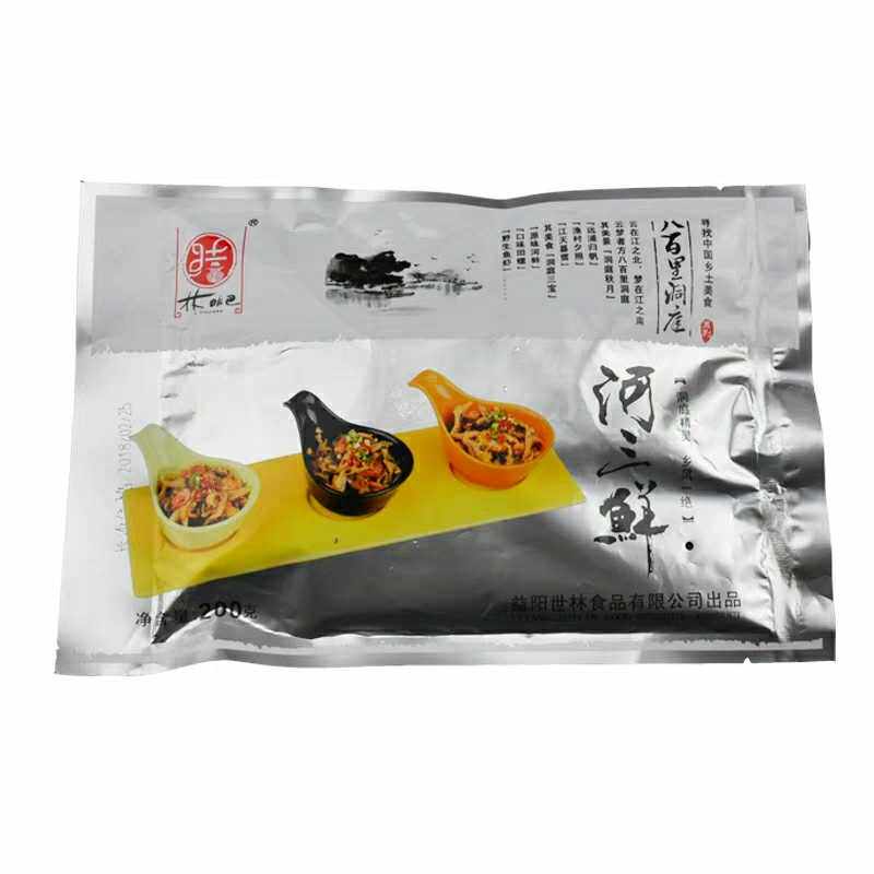 Linjiba River Sanfresh 200g mussel pasta chicken shrimp small fish paddy food products of the private room