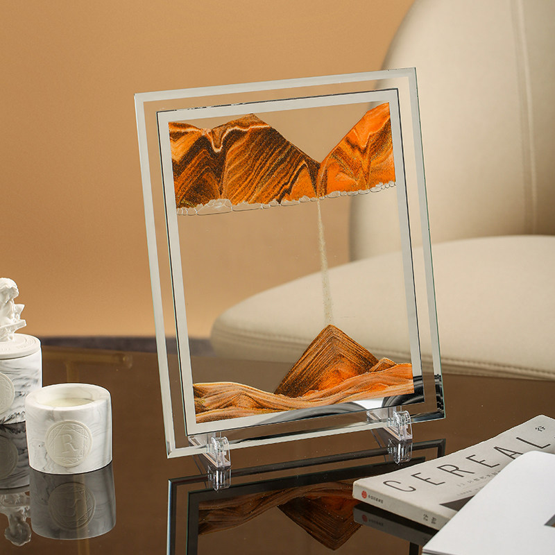 Teacher's Teacher's Day Gifts Creativity Liquid Decompression Art Streaming Sand Painting Sand Drain office Desktop Guest