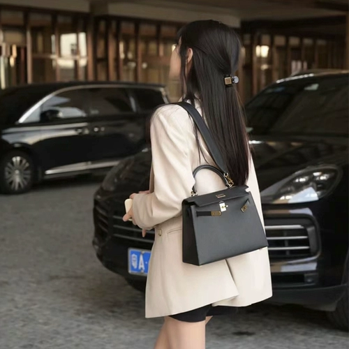 Универсальная кожаная портативная сумка через плечо