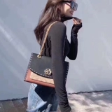 Вместительный и большой горный чай, сумка на одно плечо, сумка через плечо, цепь для матери, из натуральной кожи, на цепочке