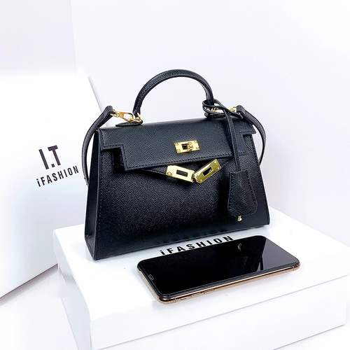 Универсальная кожаная портативная сумка через плечо