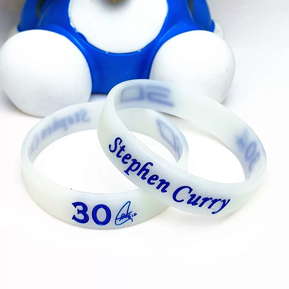Светящийся силиконовый клей для рук вокруг Kobe James Curry Owen Durant NBA баскетбол звезда спортивный пара студентов