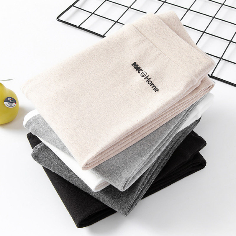 Girls' underwear pants spring and autumn thin outer wear children's cotton pants spring style western style baby girl white medium thick new