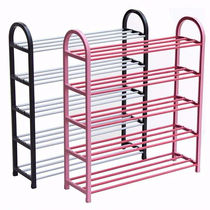 Stainless steel shoe rack multi-layer large capacity thickening reinforced children mini outdoor layered assembly aluminum alloy multi-purpose