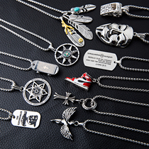 Children Necklace Boy Street Dance Necklace Cool Decoration Sweater Chain Handsome Hip Hop Boy Pendant Accessories Tide