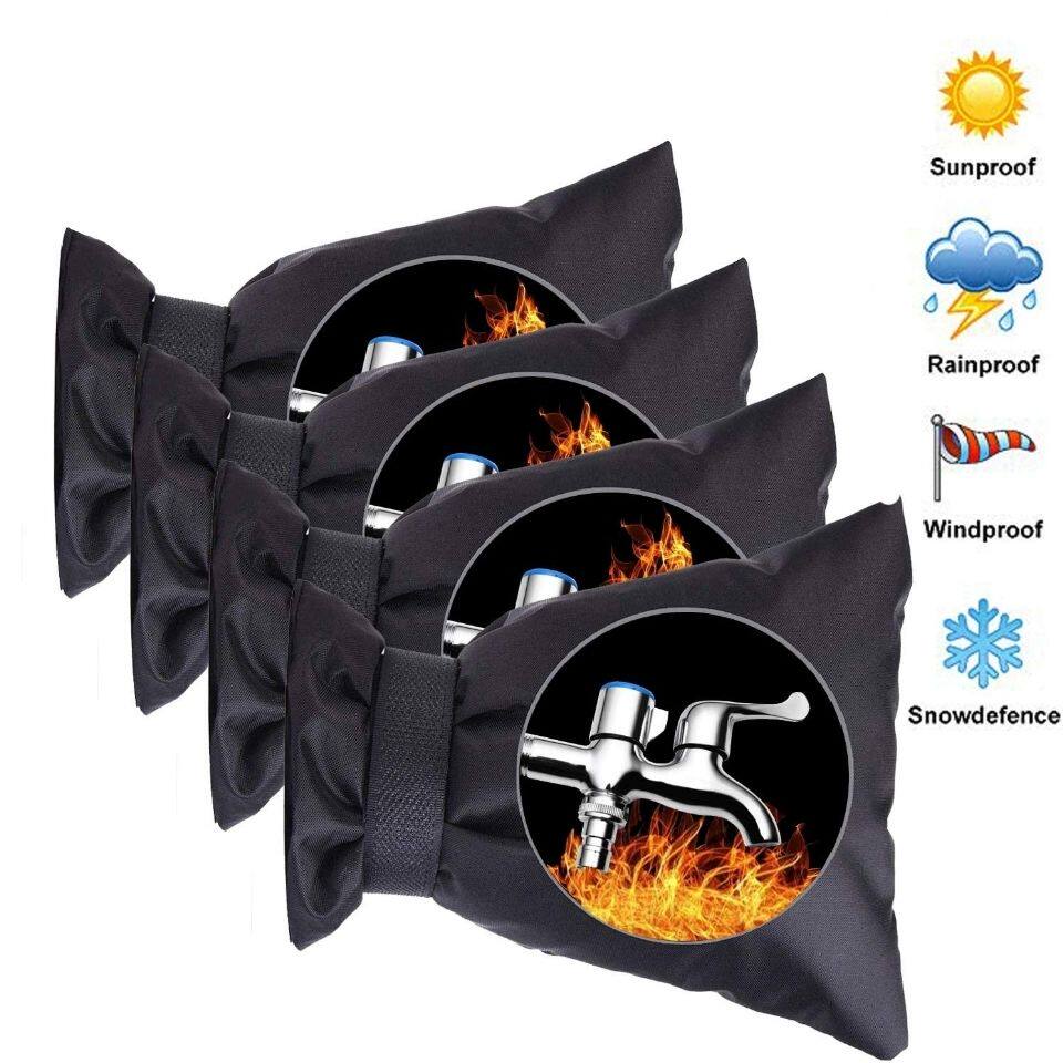 Winter God Instrumental Protective Sheath Outdoor Aluminum Foil Cloth Antifreeze Insulation Antifreeze Water Pipe Faucet Material Winter Warmth