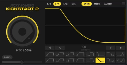 Kickstart 2 боковая цепь сжатие второй генерационной заглушки -Вин/Mac Win/Mac