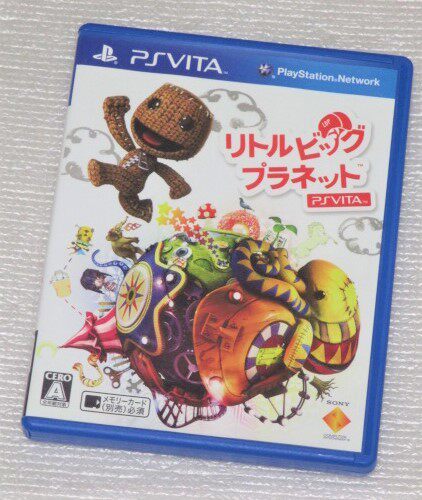 PSV genuine game R Edition 11 Area Sun Moon Little Big Planet shot before presentation