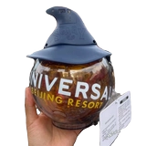 Пекинские универсальные студии покупки Хэллоуин ограниченной мемориальной кубки Глобальный Кубок Глобал Кубок Колодочный питье соломенная чашка может светиться