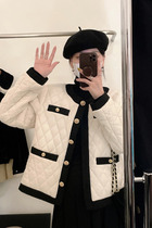 Small fragrant wind down cotton clothes woman short section 2021 new winter small sub thickened bread cotton padded jacket jacket