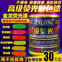Industrial Jinlong Fluorescent Paint Reflective Paint Luminous Paint Art Paint Advanced Luminous Paint Red Yellow Green White