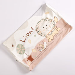 Pillowcase ຝ້າຍເດັກນ້ອຍ 100% pillowcase 50*30 washable Class A ຝ້າຍບໍລິສຸດດຽວສິ້ນເດັກນ້ອຍເດັກນ້ອຍ silicone latex pillowcase