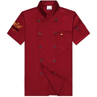 Бордовый, короткий рукав