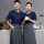 quần áo bếp Áo liền quần đầu bếp nam ngắn tay lưới thoáng khí mùa hè nhà hàng tây cao cấp ăn uống khách sạn lưng bếp đầu bếp tùy chỉnh nữ đồng phục đầu bếp đẹp đồng phục bếp trưởng