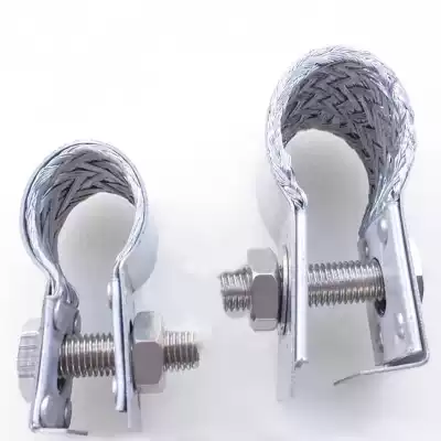 Silicon carbon rod clip stainless steel high temperature resistant special woven belt aluminum foil with mixed color tomb tomb treasure banknote small dropper