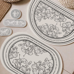 Trendy Diatomaceous Earth Absorbent Mat, Bathroom Floor Mat, Non-Slip Mat for Toilet, Door Mat, Quick-Drying Foot Mat for Entryway