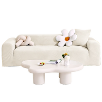 Anti-cat scratch sofa cover all-inclusive universal cover sofa living room 2024 new cushion four seasons lazy leather sofa cover cloth cover