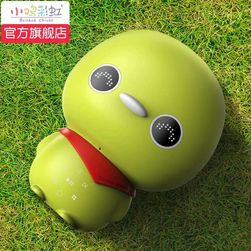 Chick Rainbow Máy ​​học sớm Trí thông minh nhân tạo Robot Cartoon Story Machine Player Mẫu giáo Trẻ em Máy học - Trình phát TV thông minh