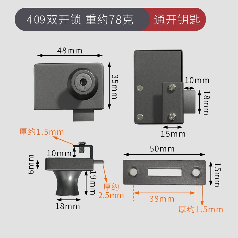 Bản lề cửa tủ kính không đục lỗ tủ rượu tủ trưng bày kẹp kính bản lề cửa tủ thú cưng bản lề inox không lỗ đột lỗ bản lề kính bản lề vvp Bản lề cửa kính