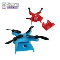 Fun stationery brand Geddes creative rubber pencil sharpener drone 2-in-1 single hole pen sharpener elementary school students pencil transfer knife puzzle fun stationery