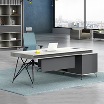 Modern Industrial Wind Boss Table Tai Bandai 1 8m Manager Head Office Desk Portfolio Staff Single computer desk