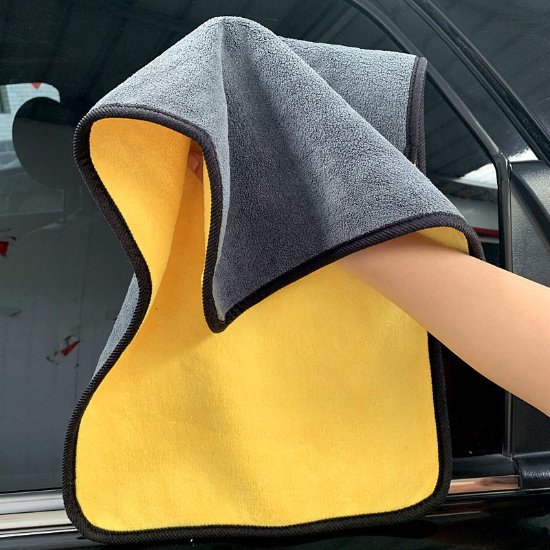 High-Grade Car Wash Towel, Special Absorbent Car Cleaning Cloth, Thickened Interior Car Cleaning Cloth That Does Not Shed Lint