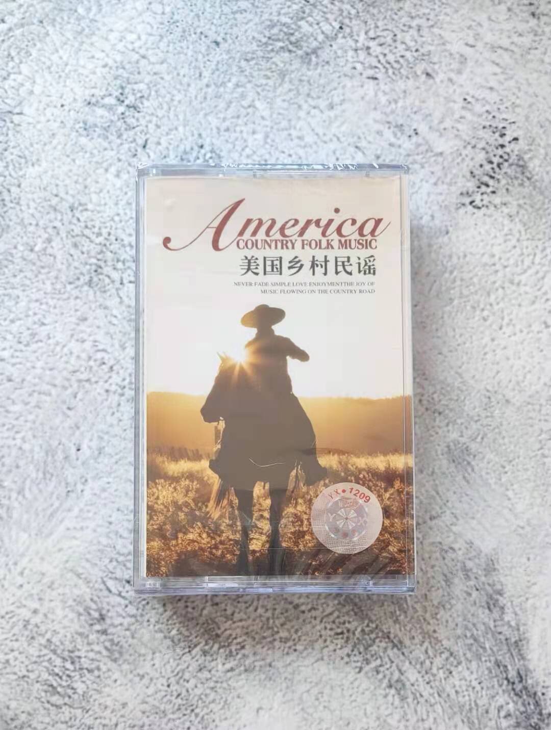 Jedi tapes classic songs English songs American Country folk Ballad Tape Recorder Card with Audiotape