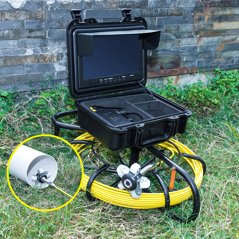 Intelligent industrial pipeline endoscope High-quality camera head Waterproof sewer underwater cave detection Air conditioning maintenance