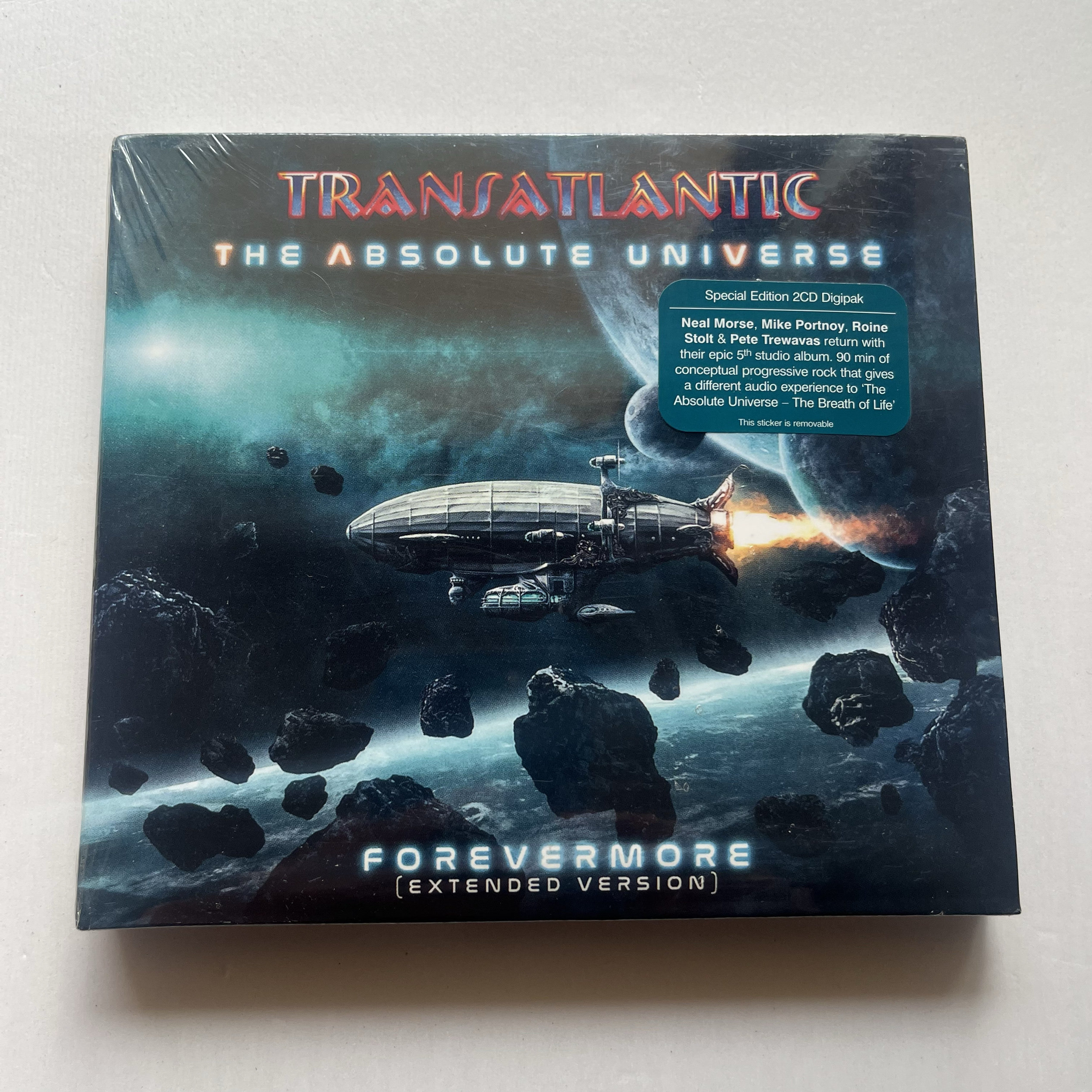 Совершенно новый диск spot CD Transatlantic The Absolute Universe 2CD front shake peak Изображение 1