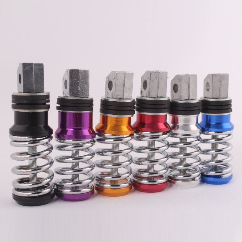 Moto Pedal Electric Assist SUV Modified Decorative Accessories Foot Pad Rear Foot Pedal Rest Rear Seat Spring Foot Pedal