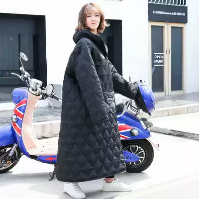 In Winter, cycling, electric car windproof jacket, cold and warm locomotive, knee protection, rain and wind resistance, are thickened