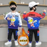 Ultra, Ультрамен Тига, костюм мальчика цветочника, толстовка, лонгслив, детские штаны, детский осенний флисовый комплект, коллекция 2023