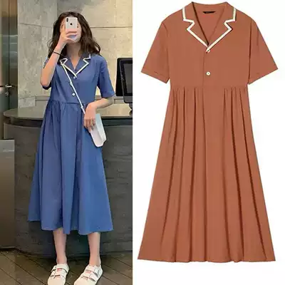 Pregnant women's dress summer new high-end summer skirt small fresh foreign style net red summer dress foreign style trendy mom