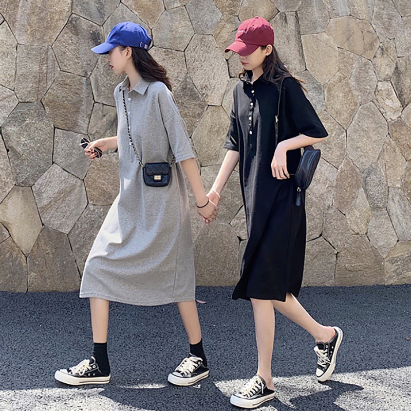 Pregnant Woman Foreign Dress 2020 Summer Models Medium Long Version Fashion Wave Spicy Moms Personality Little Savory Breeze Gestation Women Dress Summer Clothes