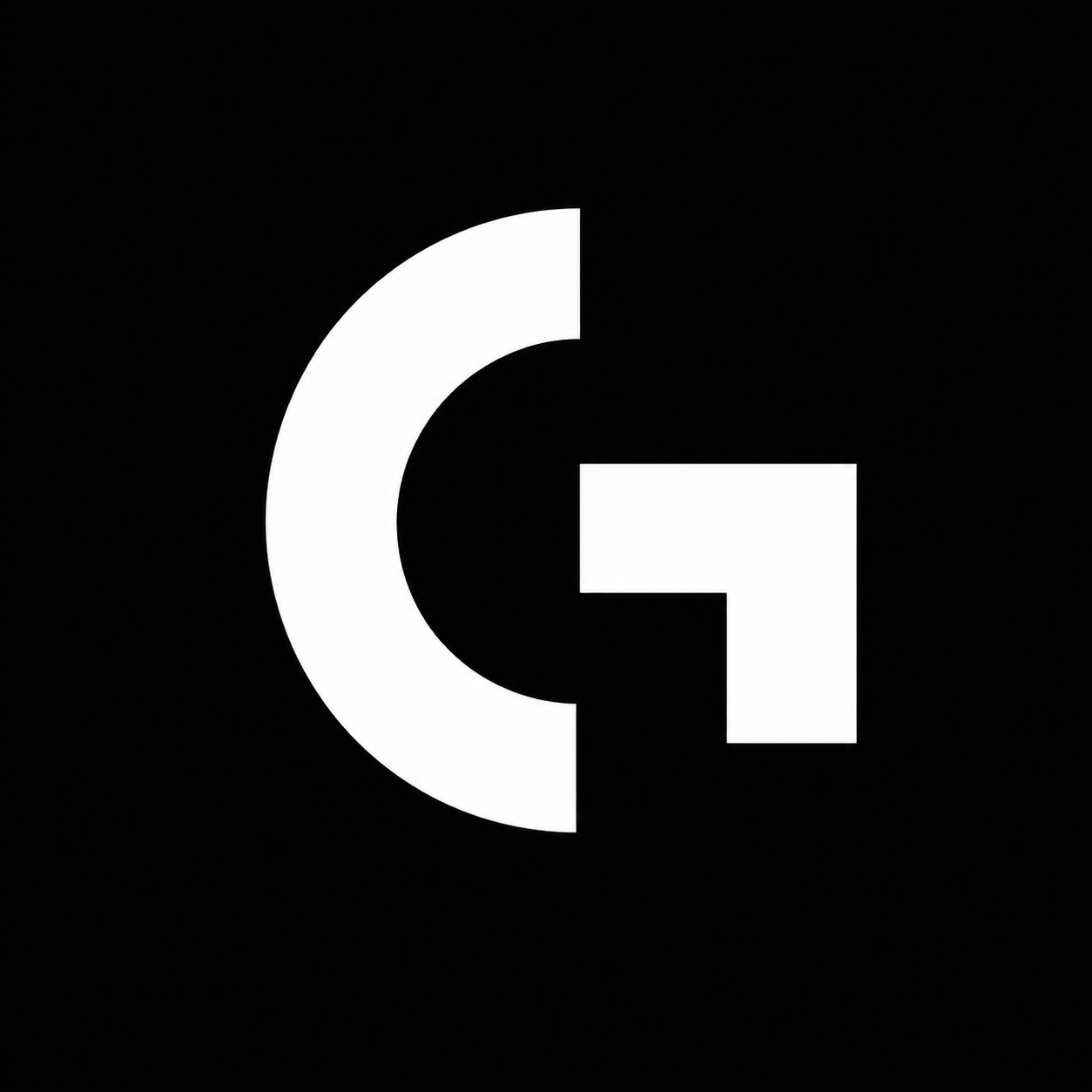 罗G游戏办公外设店的LOGO