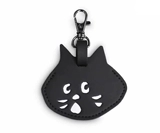 [Цвет] Выход оставшийся черный кот PU Хороший пакет с текстурой/кулон/клавиша для ключей