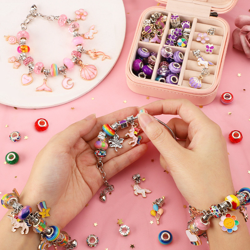 diy handmade girl gift girl kindergarten creative making material bag for children New Year's toys for children